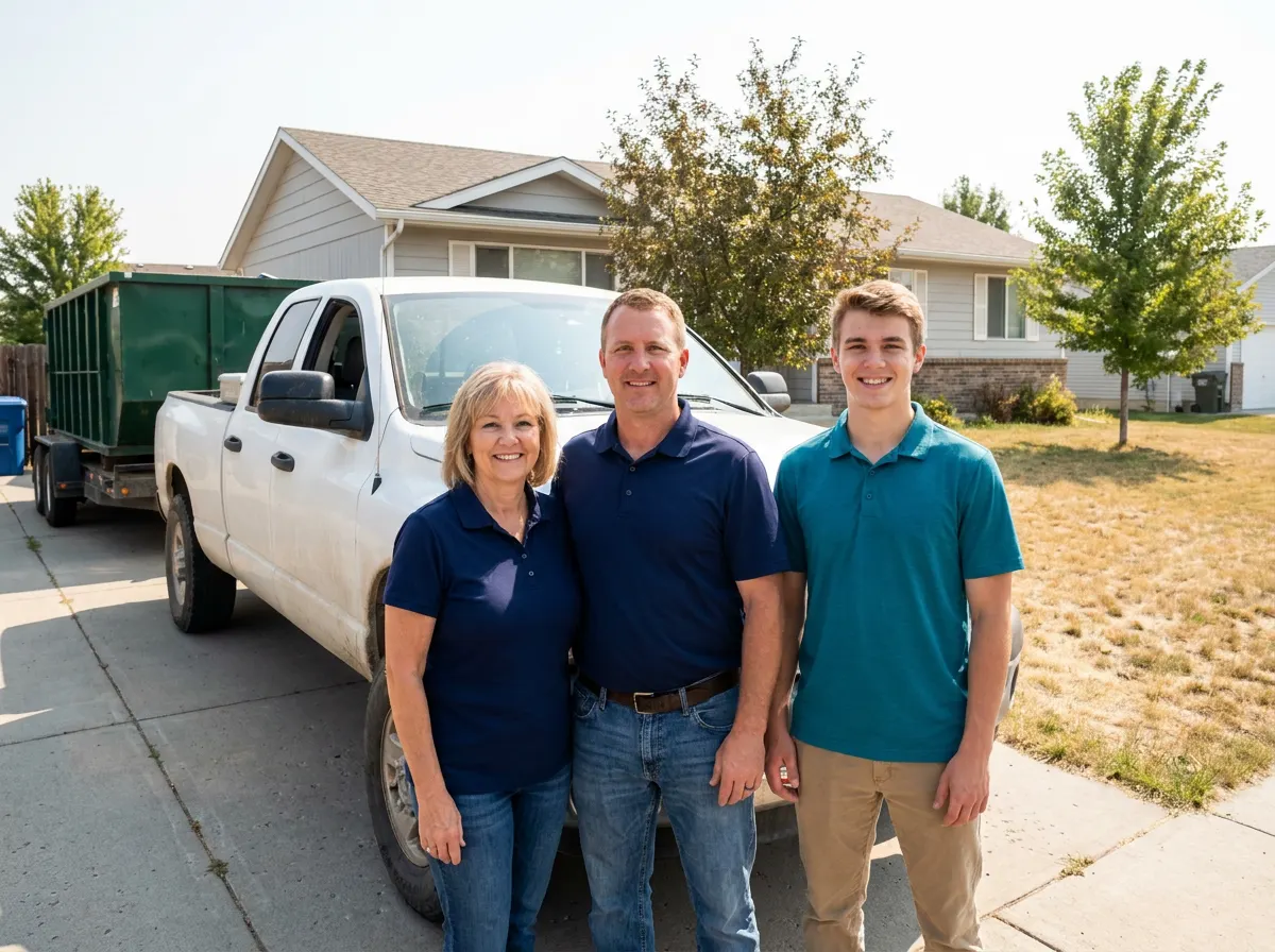 The Dumpwell Dumpster Rental team, dumpster rental service in Billings, MT